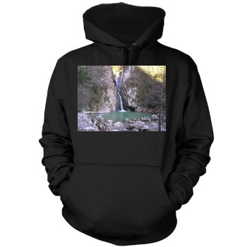 Waterfalls Mens Pullover Hoodie Sweatshirt