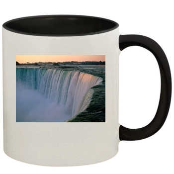 Waterfalls 11oz Colored Inner & Handle Mug