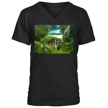 Waterfalls Men's V-Neck T-Shirt