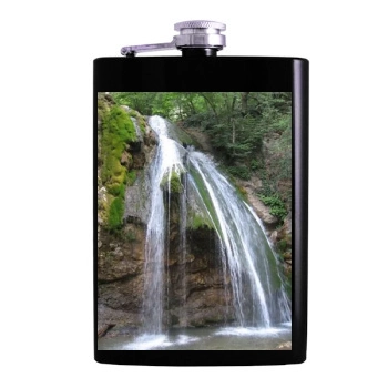 Waterfalls Hip Flask