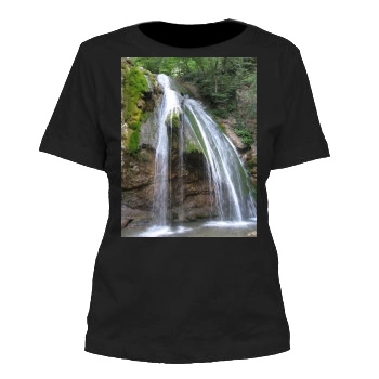 Waterfalls Women's Cut T-Shirt