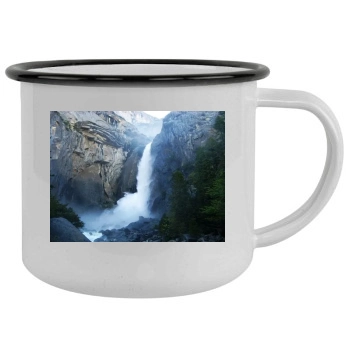 Waterfalls Camping Mug