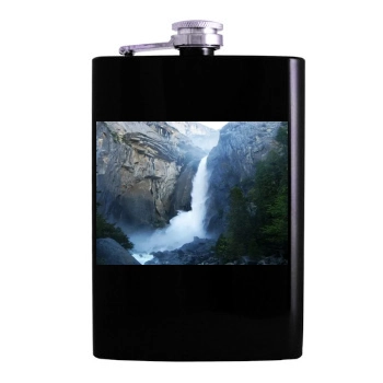 Waterfalls Hip Flask