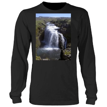 Waterfalls Men's Heavy Long Sleeve TShirt