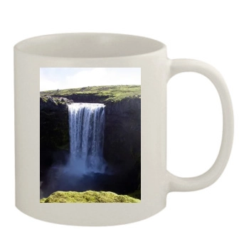 Waterfalls 11oz White Mug