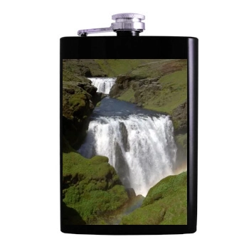 Waterfalls Hip Flask