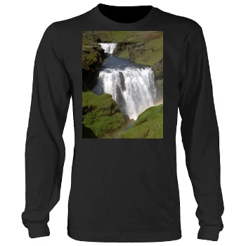 Waterfalls Men's Heavy Long Sleeve TShirt