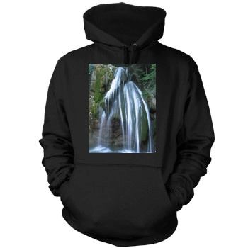 Waterfalls Mens Pullover Hoodie Sweatshirt