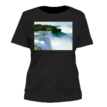 Waterfalls Women's Cut T-Shirt