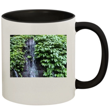 Waterfalls 11oz Colored Inner & Handle Mug