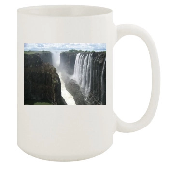 Waterfalls 15oz White Mug