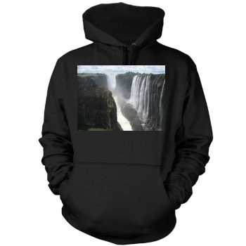 Waterfalls Mens Pullover Hoodie Sweatshirt