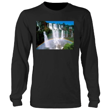 Waterfalls Men's Heavy Long Sleeve TShirt