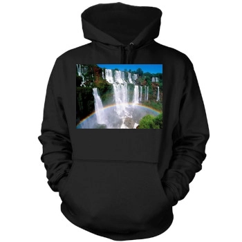 Waterfalls Mens Pullover Hoodie Sweatshirt