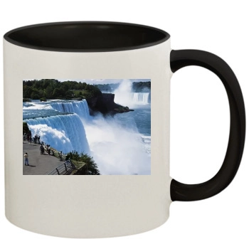 Waterfalls 11oz Colored Inner & Handle Mug