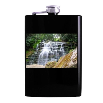 Waterfalls Hip Flask