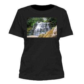 Waterfalls Women's Cut T-Shirt