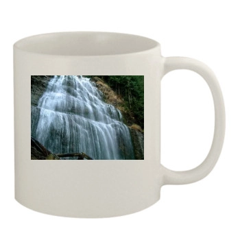 Waterfalls 11oz White Mug