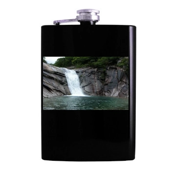 Waterfalls Hip Flask