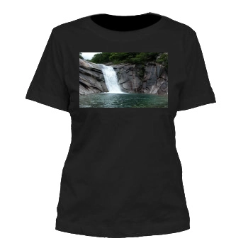 Waterfalls Women's Cut T-Shirt