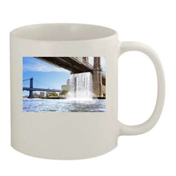 Waterfalls 11oz White Mug