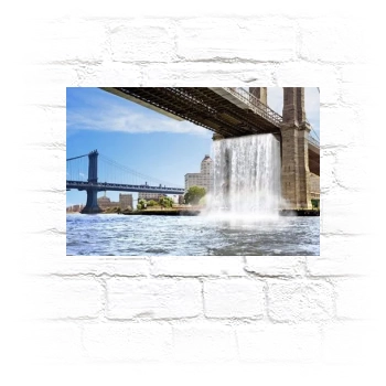 Waterfalls Metal Wall Art