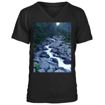 Waterfalls Men's V-Neck T-Shirt