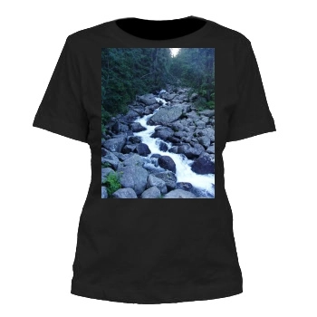 Waterfalls Women's Cut T-Shirt