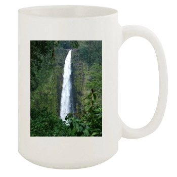 Waterfalls 15oz White Mug