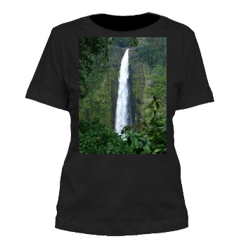 Waterfalls Women's Cut T-Shirt