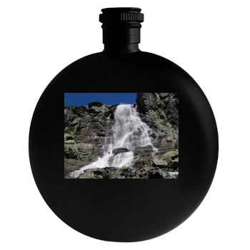 Waterfalls Round Flask