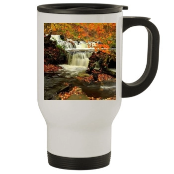 Waterfalls Stainless Steel Travel Mug