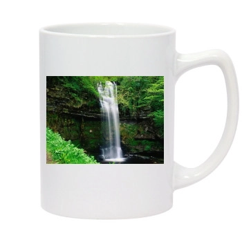 Waterfalls 14oz White Statesman Mug