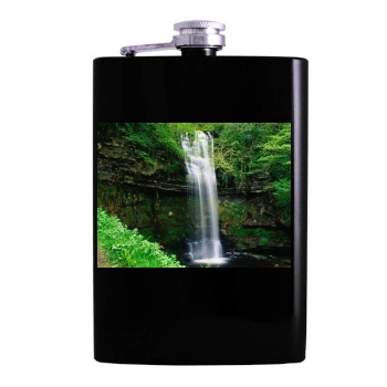 Waterfalls Hip Flask