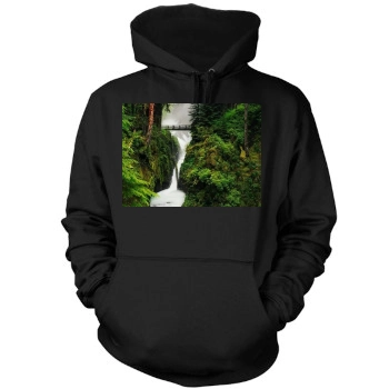 Waterfalls Mens Pullover Hoodie Sweatshirt