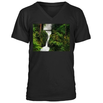 Waterfalls Men's V-Neck T-Shirt