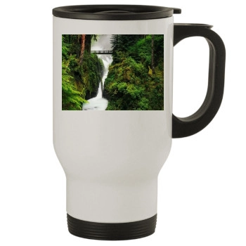 Waterfalls Stainless Steel Travel Mug