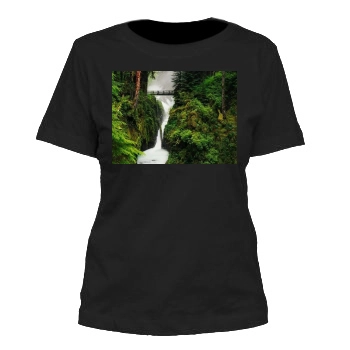 Waterfalls Women's Cut T-Shirt