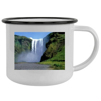 Waterfalls Camping Mug