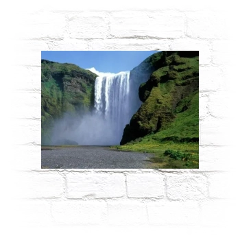 Waterfalls Metal Wall Art