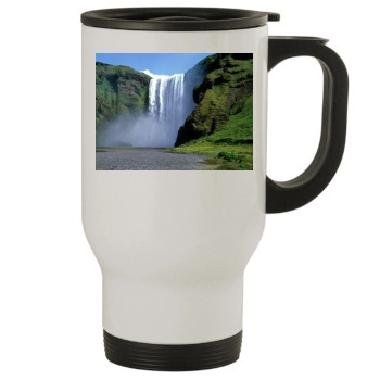 Waterfalls Stainless Steel Travel Mug