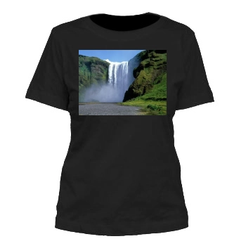 Waterfalls Women's Cut T-Shirt