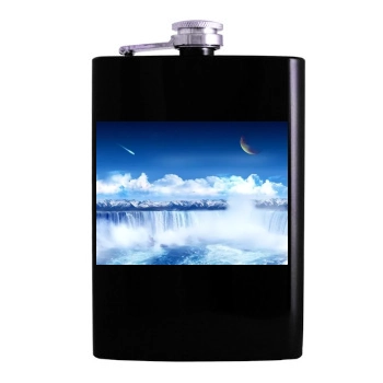 Waterfalls Hip Flask