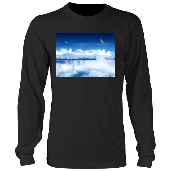 Waterfalls Men's Heavy Long Sleeve TShirt