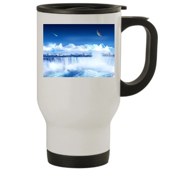 Waterfalls Stainless Steel Travel Mug