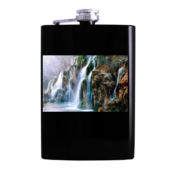 Waterfalls Hip Flask