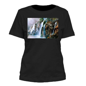 Waterfalls Women's Cut T-Shirt