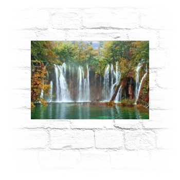 Waterfalls Metal Wall Art