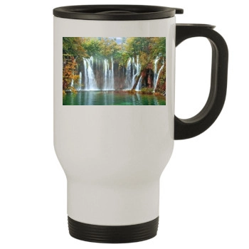 Waterfalls Stainless Steel Travel Mug