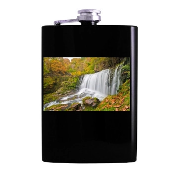 Waterfalls Hip Flask